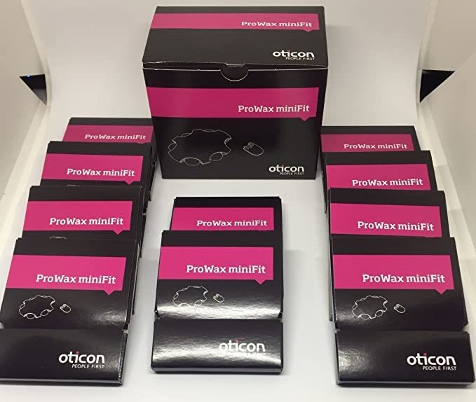 Oticon Procera Minifit Cera Filtros Reemplazos Para Audífono