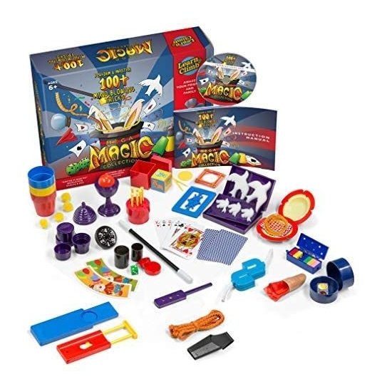 Mega Kit De Magia Para Los Niños. Realizar Cientos Mayoría D