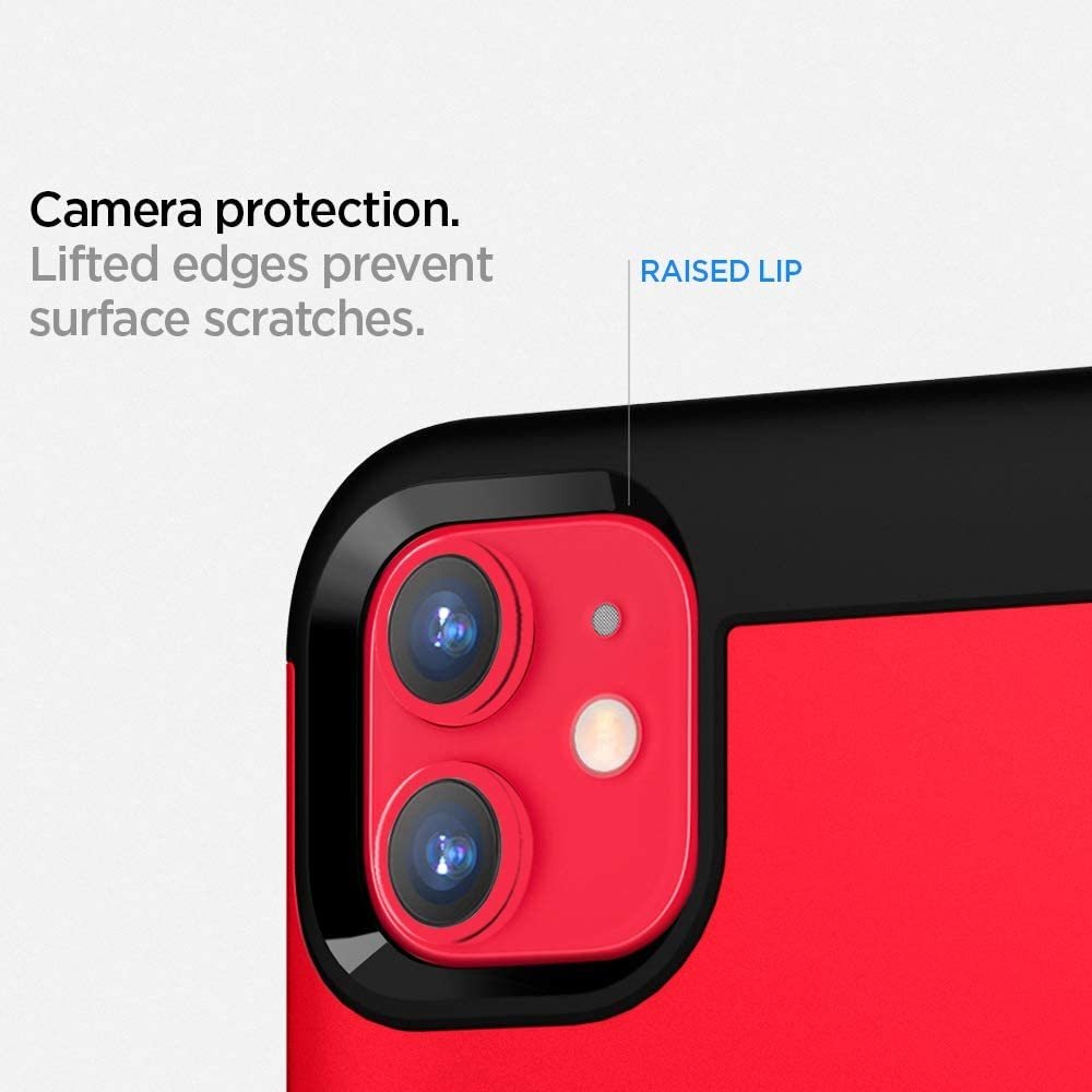 Spigen Slim Armor Cs - Funda Para iPhone 11 (2019), Color Ro