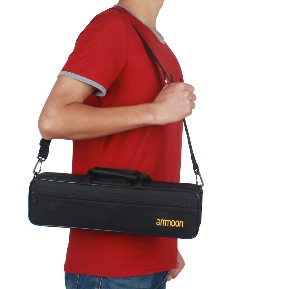 Bolso De La Caja Andoer 600d Resistente Al Agua Flauta Conci