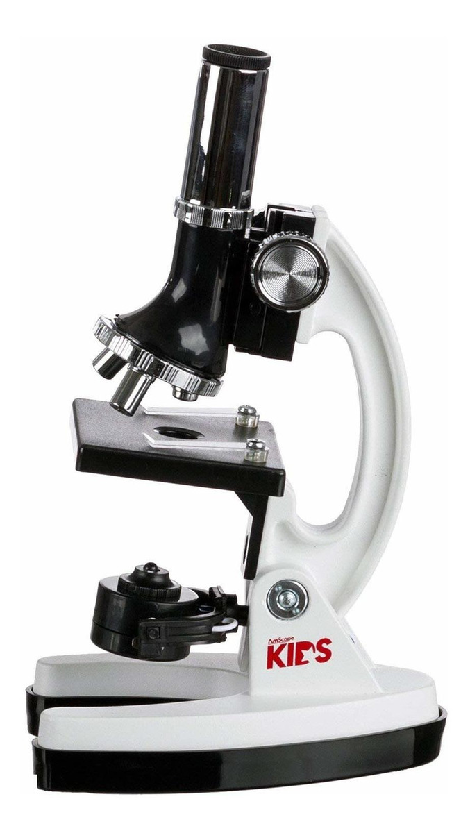 Amscope 1200x 40-pcs Niños Estudiante Principiante Microscop