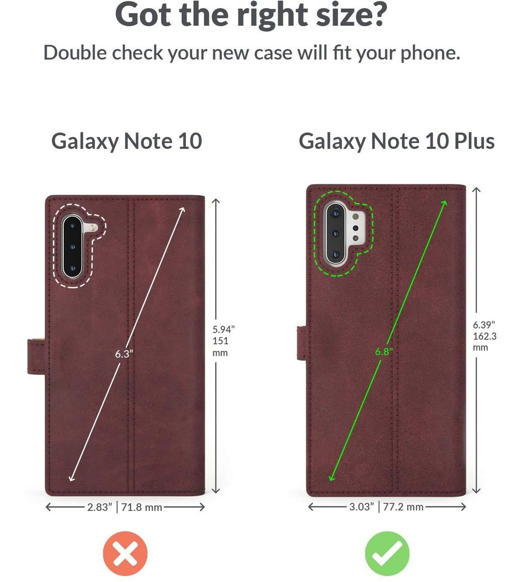 Snakehive Cartera Vintage Para Samsung Galaxy Note 10 Plus |