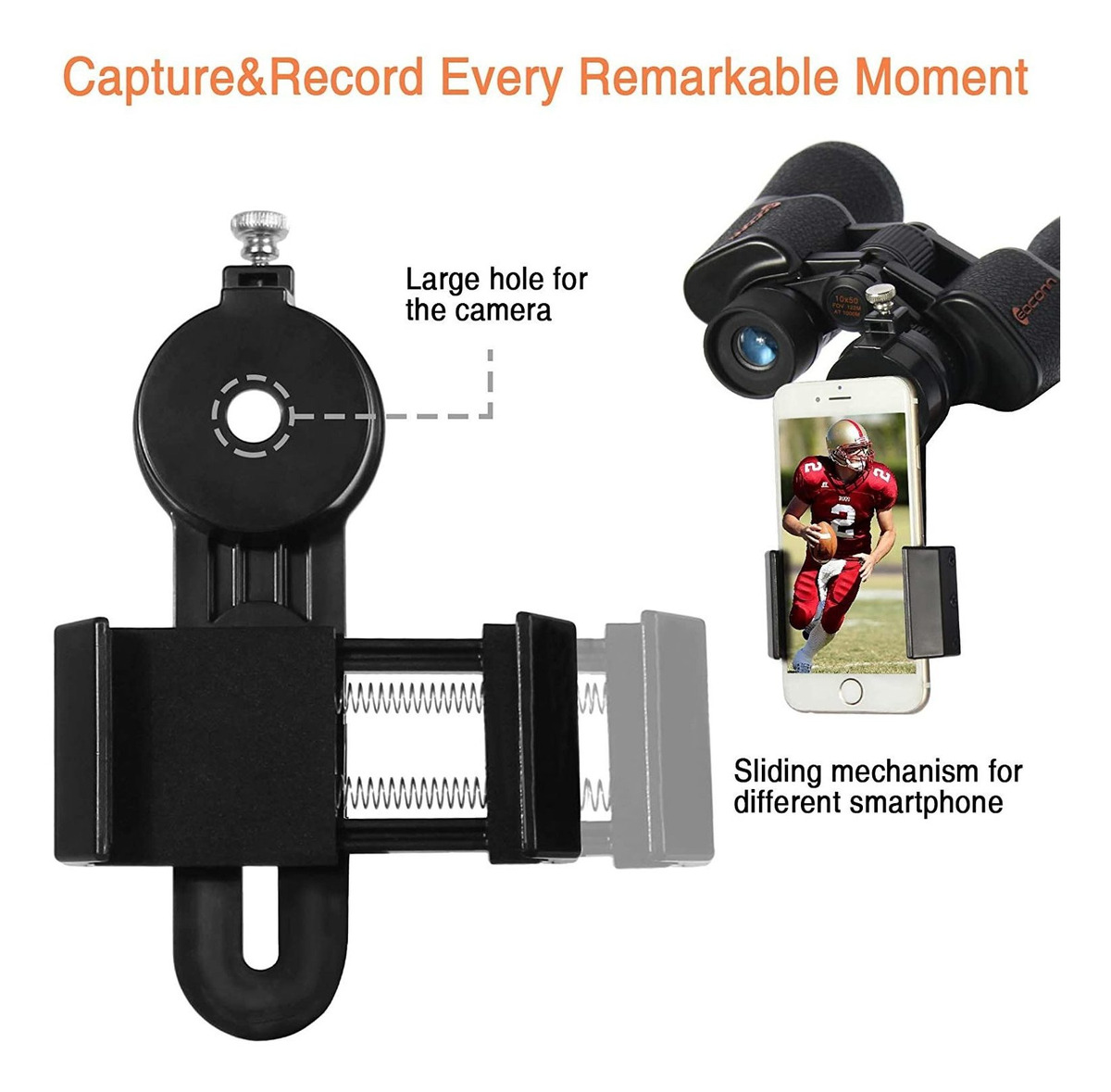 Binoculares, 10x50 Prismáticos Para Adultos Kid, Binoculares