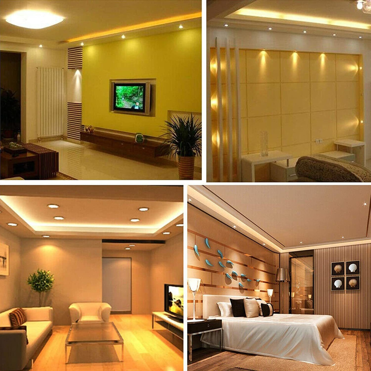 Lxcom - Bombilla Led Mr11 (6 Unidades, 5 W, Luz De Inundació