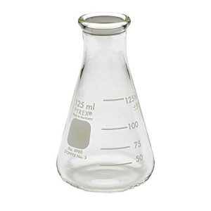 Corning Pyrex 4980-125 Estrecha Boca Del Frasco De Erlenmeye