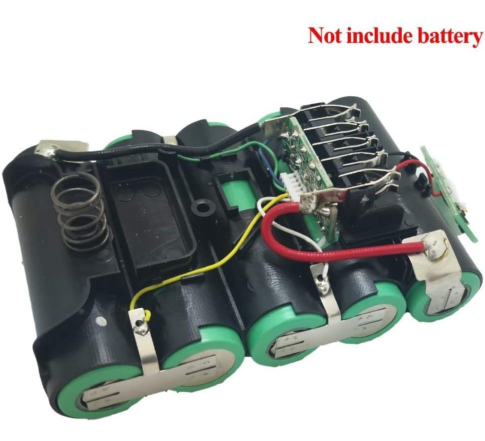 Para Dewalt 18v 20v Bateria Caja De Piezas Cubierta Plástico