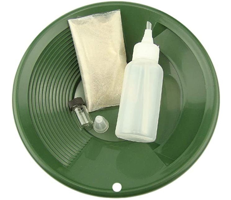 Fiebre Del Oro De Minería Kit Reales Paydirt-8 Oro Verde Pa