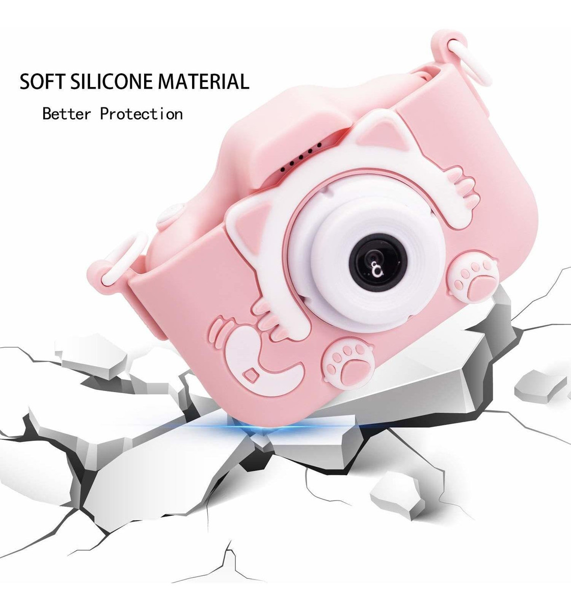 Bz Cámara Niños, Niños Cámara De Vídeo Digital, Vídeo 1080p