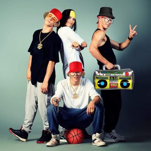 9 80 90 Piezas / Hip Hop Conjunto De Trajes De Teléfono Móvi