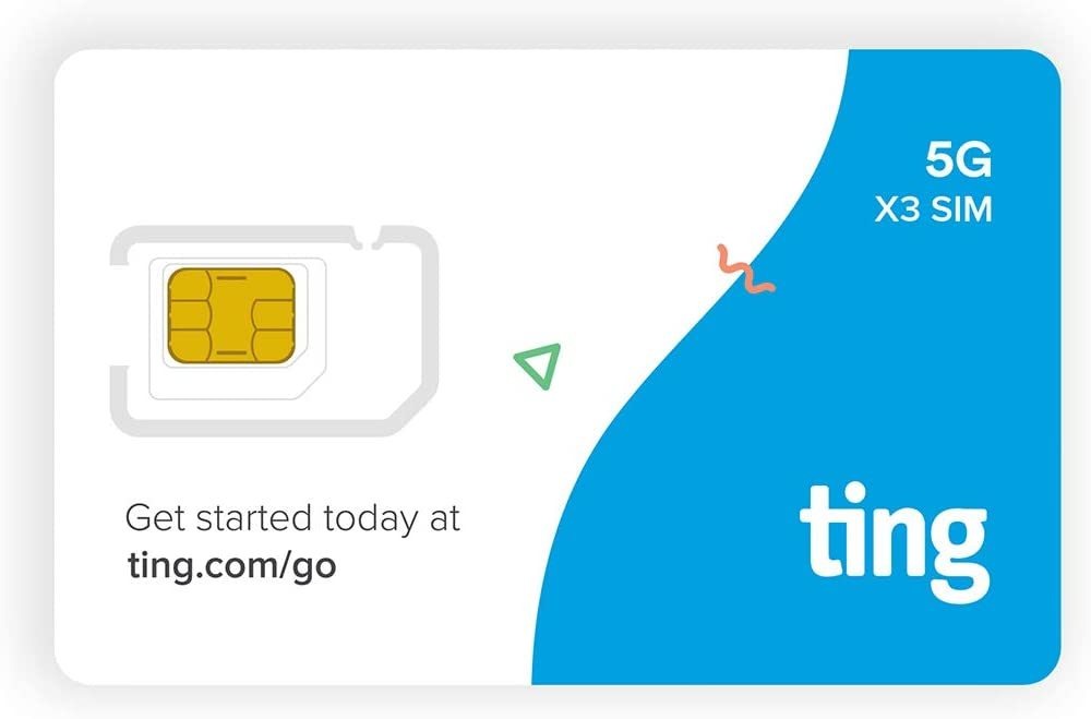 Ting Mobile - Kit De Tarjeta Sim Para Teléfonos Desbloqueado