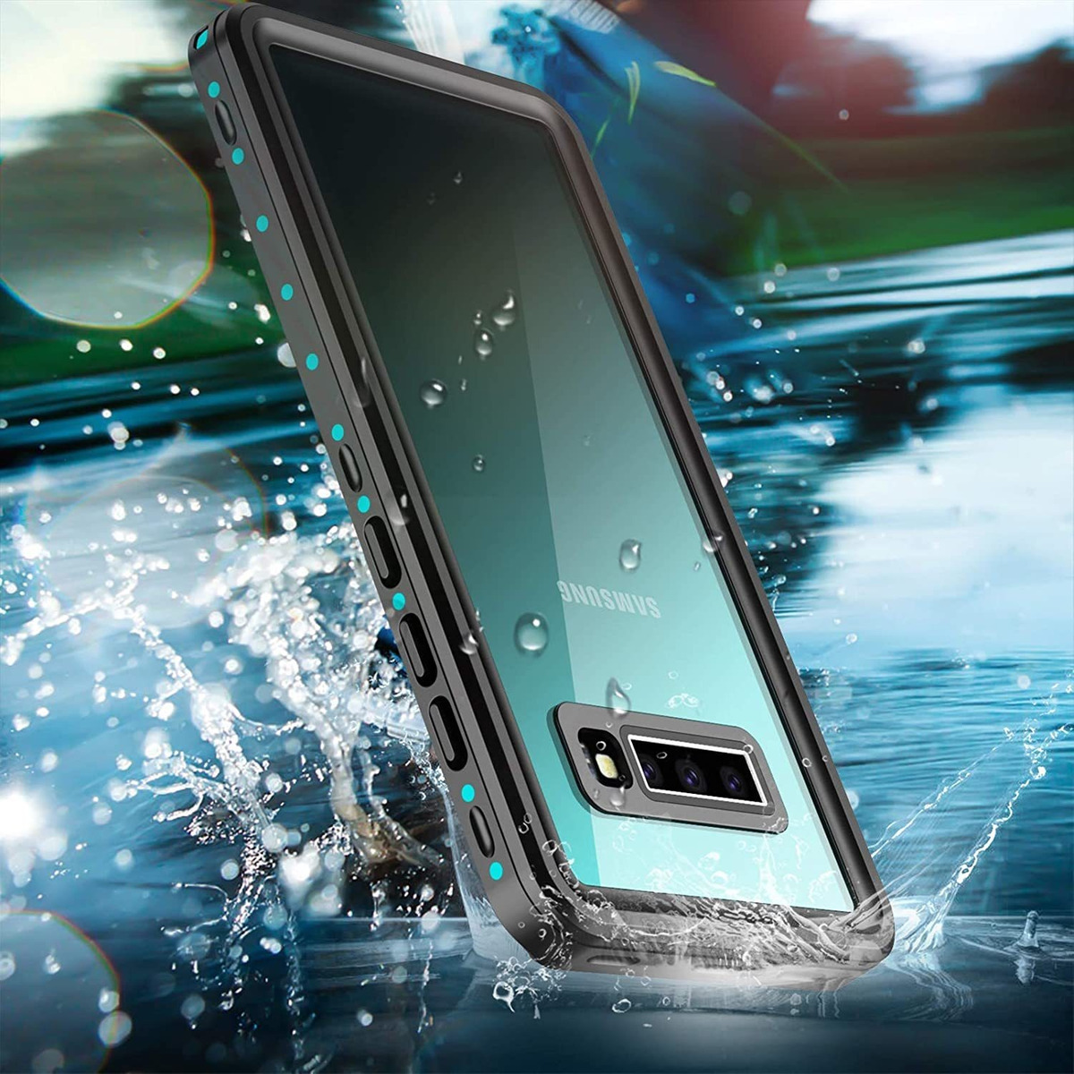 Spidercase Funda Impermeable Para Samsung Galaxy S10, Protec