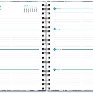 Agenda De Tapa Dura De Año Académico 2021-2022: Agenda Diari