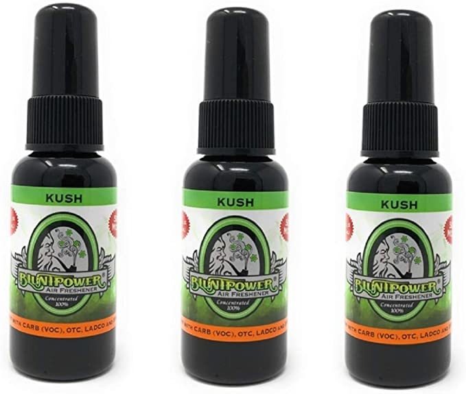 3 Pack Blunt Alimentación 1 Onza Botella De Vidrio Ambientad