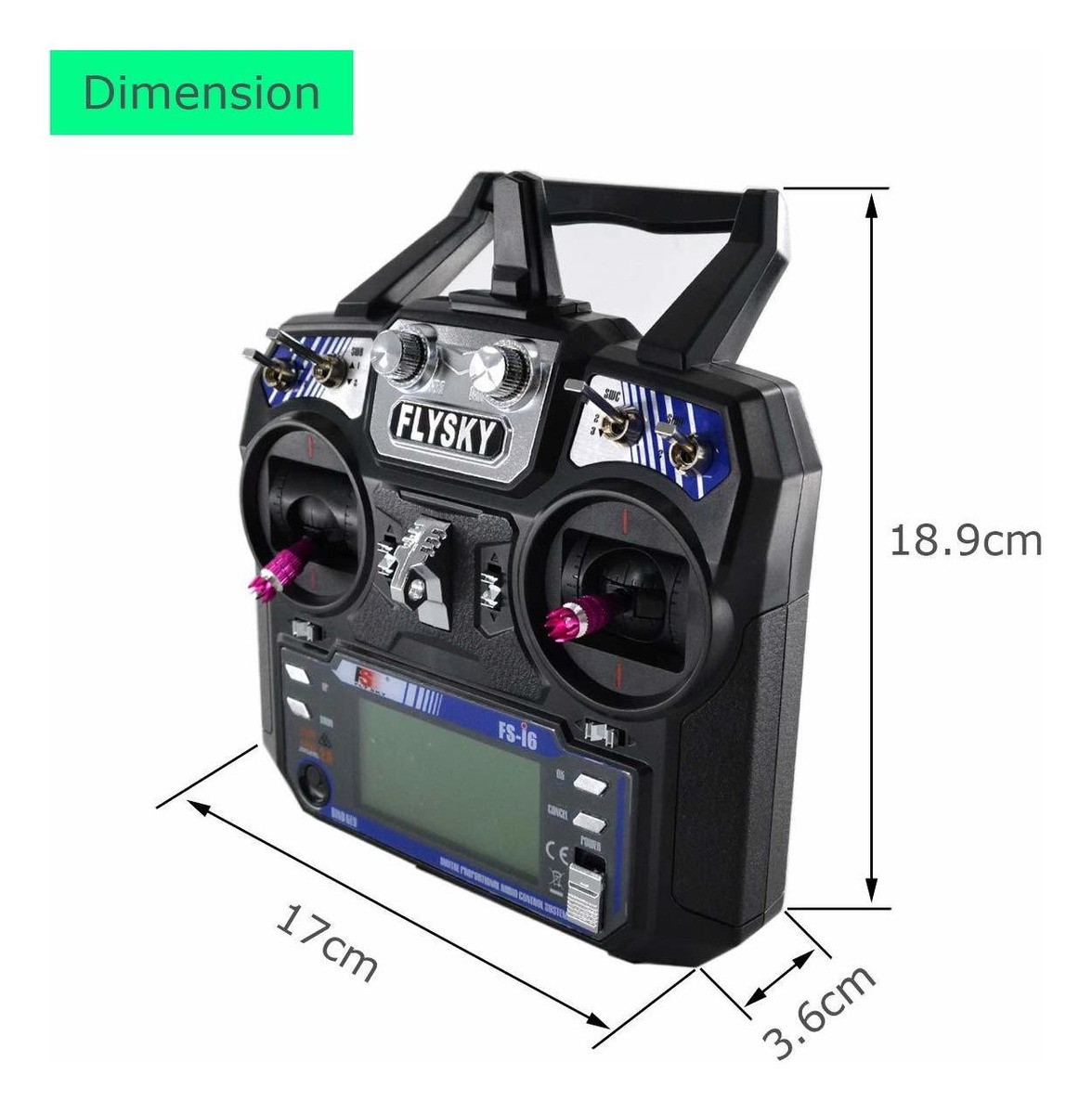 Transmisor Sistema Flysky Fs-i6 Afhds 2,4 Ghz 6 Canales De R