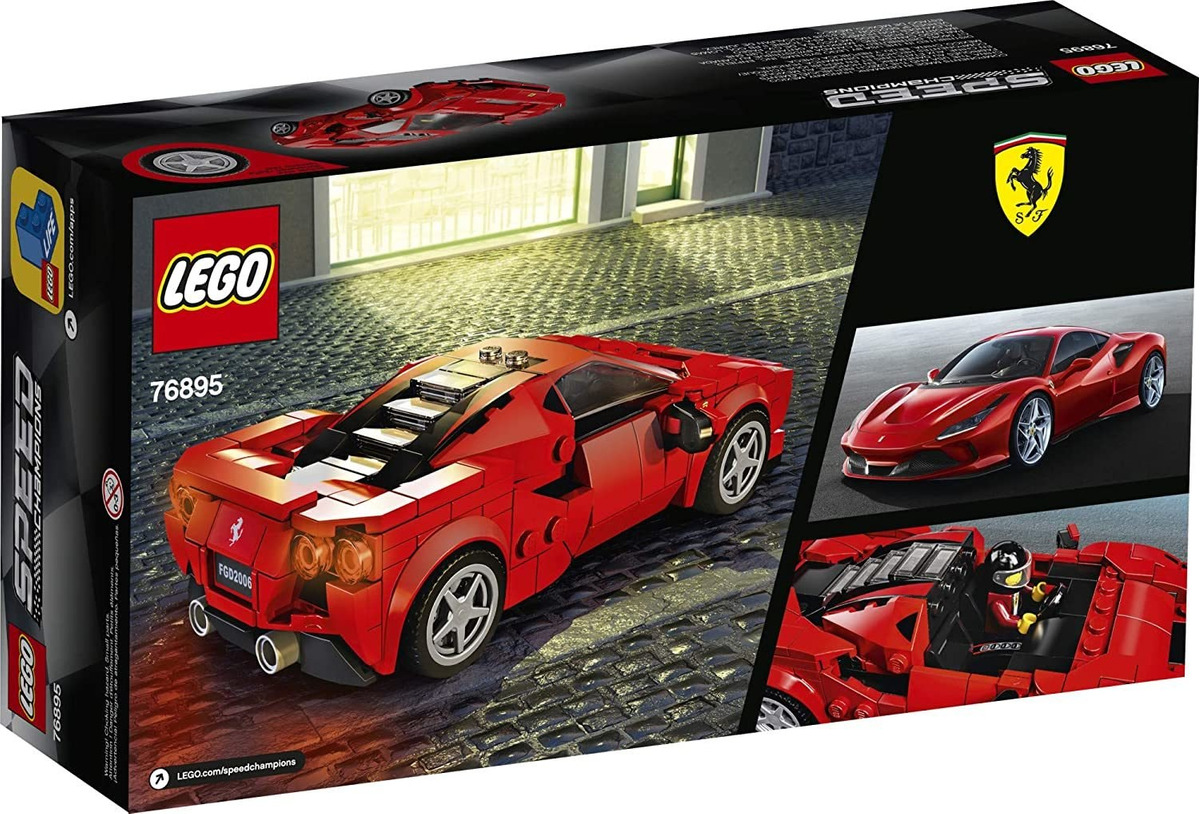 Lego Champions Velocidad 76895 Ferrari F8 Tributo Coches De –