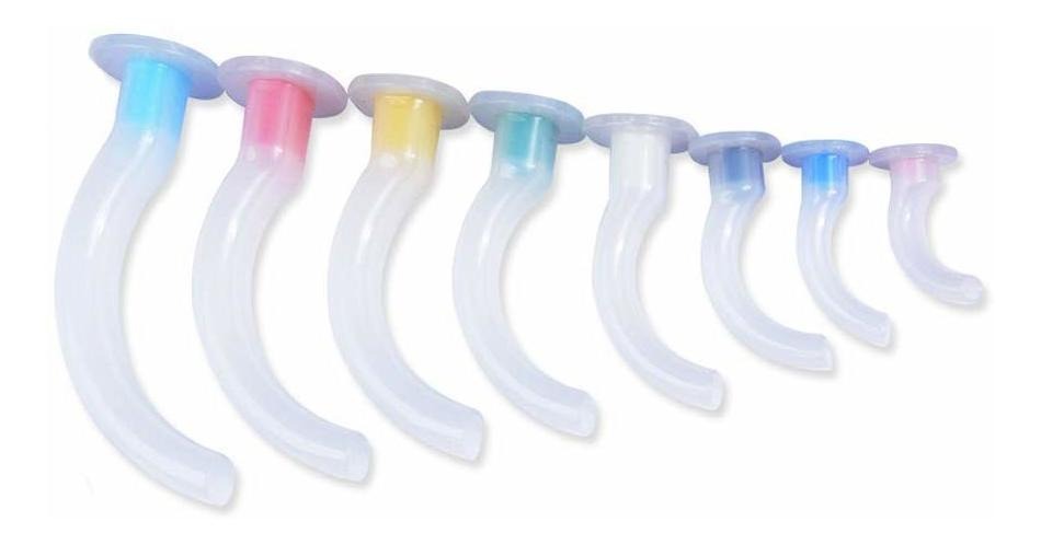 Multicolor Desechable Tubo De Vía Aérea Oral Para Primeros A