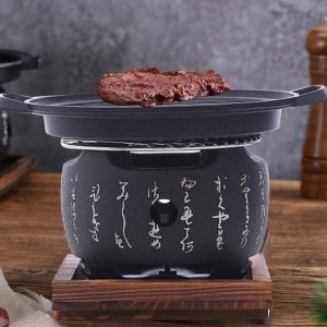 Puxing – Parrilla De Barbacoa Japonesa De Mesa, Portátil Y R