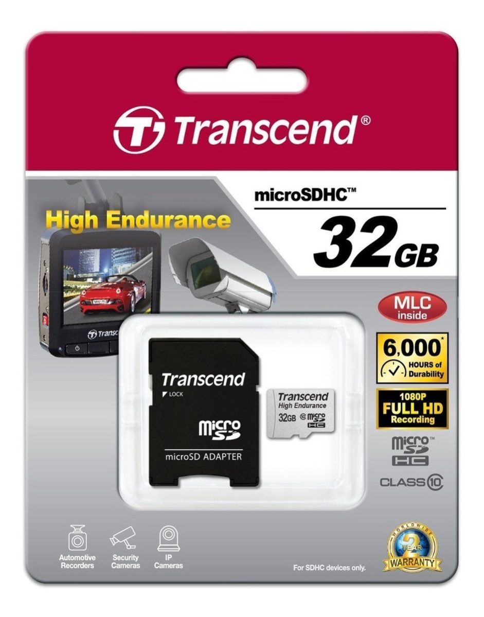Transcend Tarjeta Micro Información 32gb Con Adaptador (ts32
