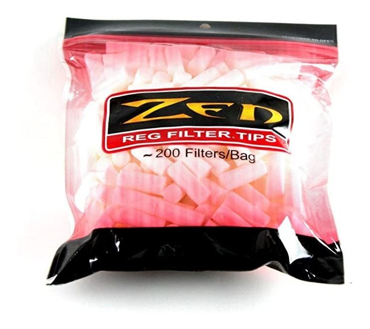 Zen - Juego De Filtros Para Cigarrillos (5 Bolsas, 1000 Punt