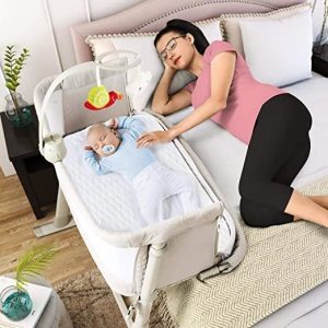 Los Moisés Bebé – Ajustable Y Fácil De Montar La Cuna Para E