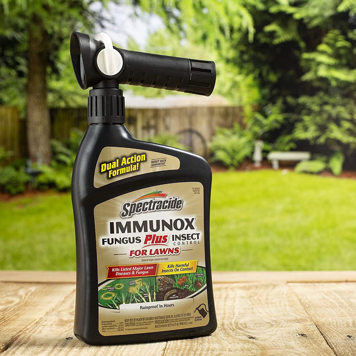 Spectracide Immunox Fungus Plus Para Control De Insectos De