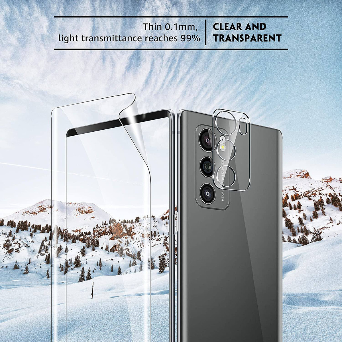 Uniqueme 2 Unidades De 2 Protectores De Pantalla De Suave De