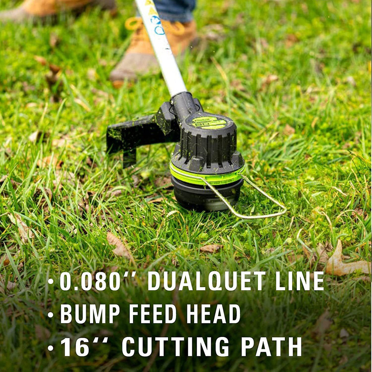 Combo De Soplador Y Desbrozadora Greenworks Pro 80 V Inalámb