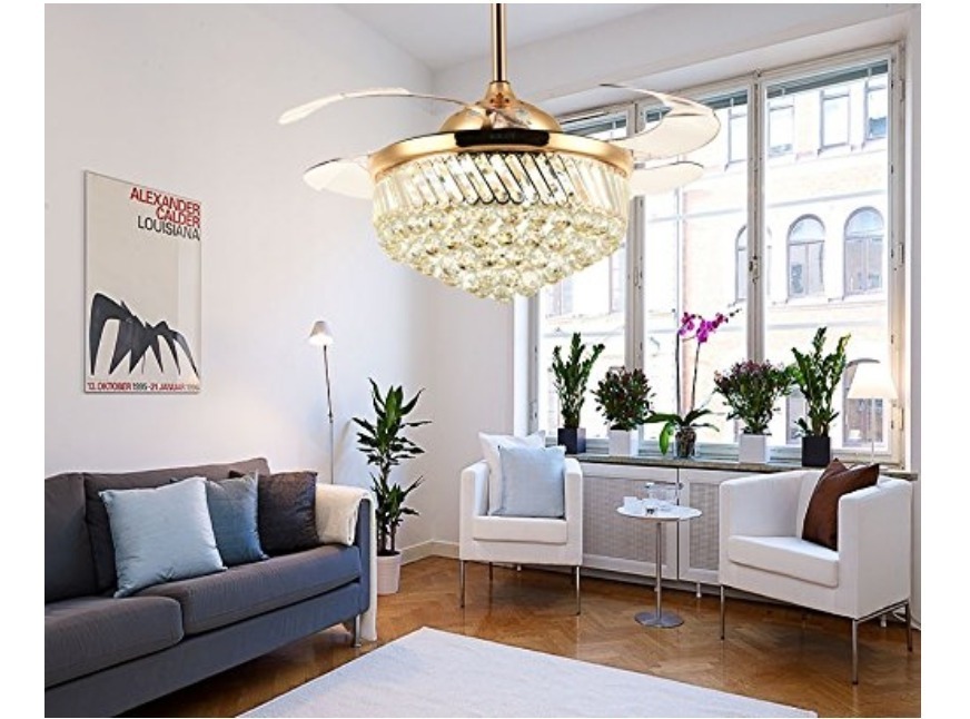 Ventiladores De Techo Led Elegante Y Inovador (f)