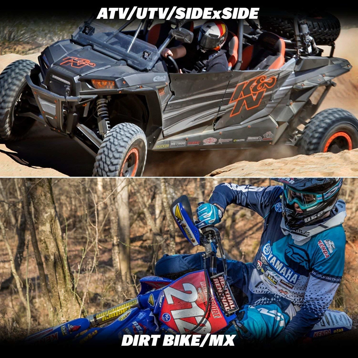 Filtro K & N De Aceite De La Motocicleta: Filtro De Aceite N