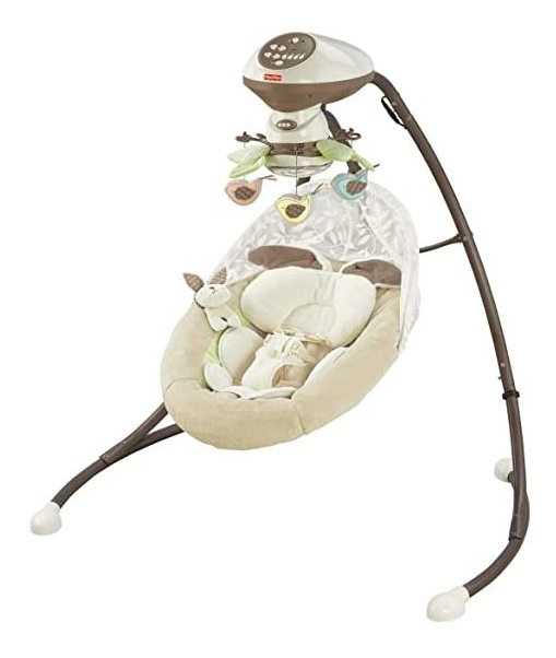 Fisher-price Mi Pequeño Snugabear Cuna 'n Columpio Mecedor.,