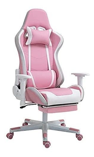 Paden - Silla De Juegos Con Led, Color Rosa