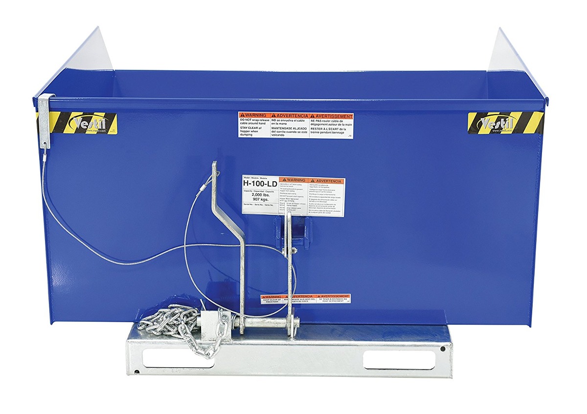 Vestil H-100-ld De Bajo Perfil Para Trabajos Ligeros De 90 G