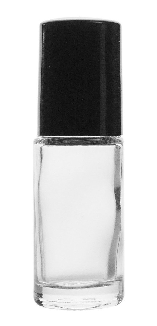 Claros (1/6 Oz / 5 Ml) Llanura De Envases Tubos Roll-on Bote
