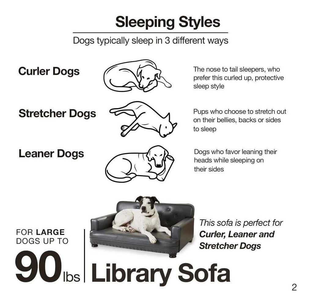 Inicio Encantada Mascotas Biblioteca Sofá Cama Del Perro De