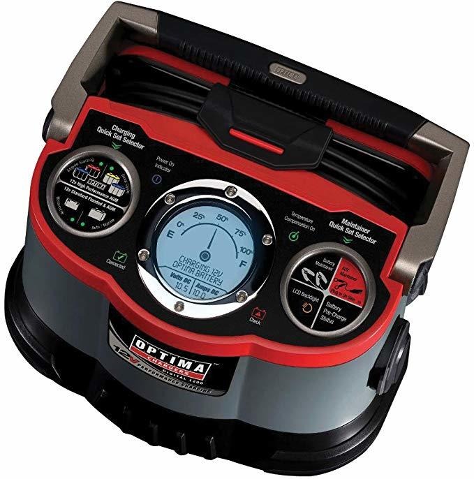 Optima Digital 1200 12v Rendimiento Cargador De Baterías Y M