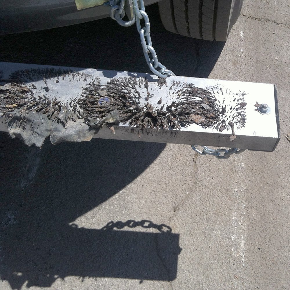 Barredora Magnética Ala Tipo De Vehículo, 24 Ancho De Barri