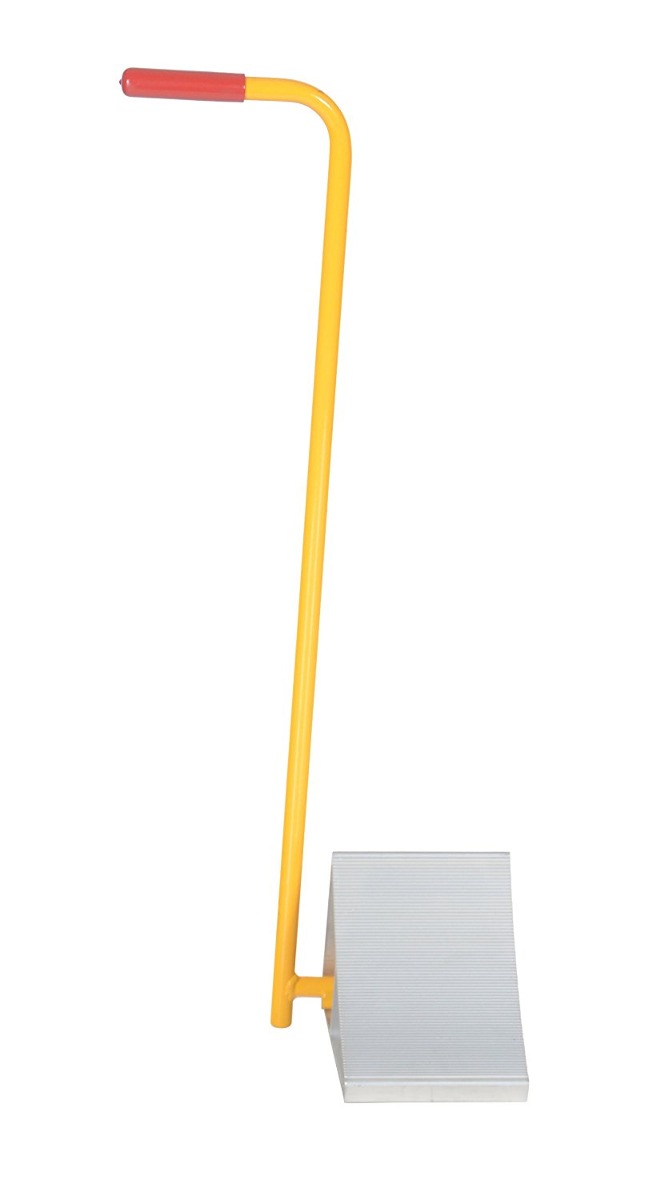 Vestil Ealum-7-h De Aluminio Extruido Calzo De Rueda Con La