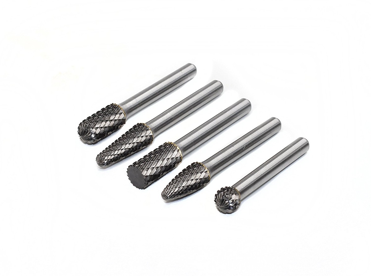 Yufu-5 Piezas De Doble Corte De Carburo Sólido Rotary Burr G