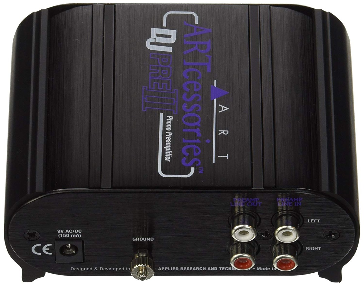 Arte Arte Djpreii Pro Audio Djpre Ii Fono De La Placa Girato