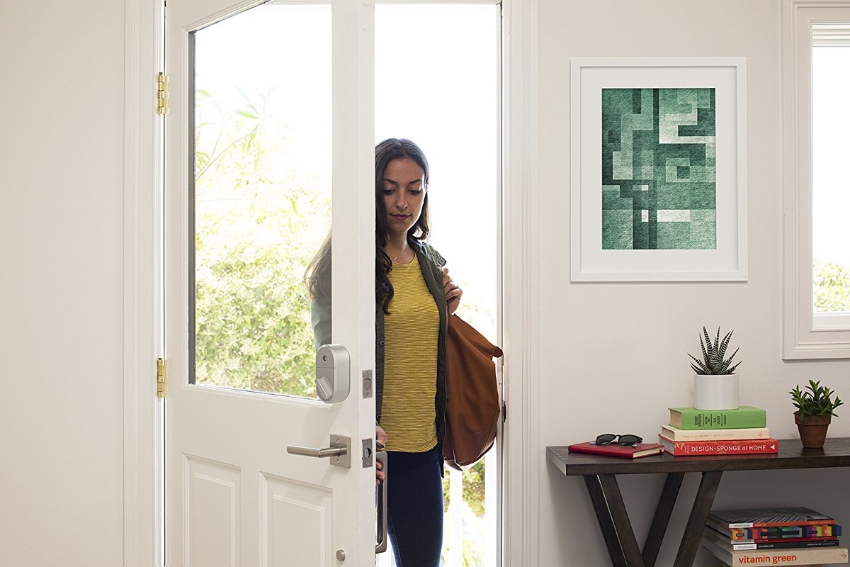 Agosto Smart Lock, Tercera Tecnología Gen - Plata