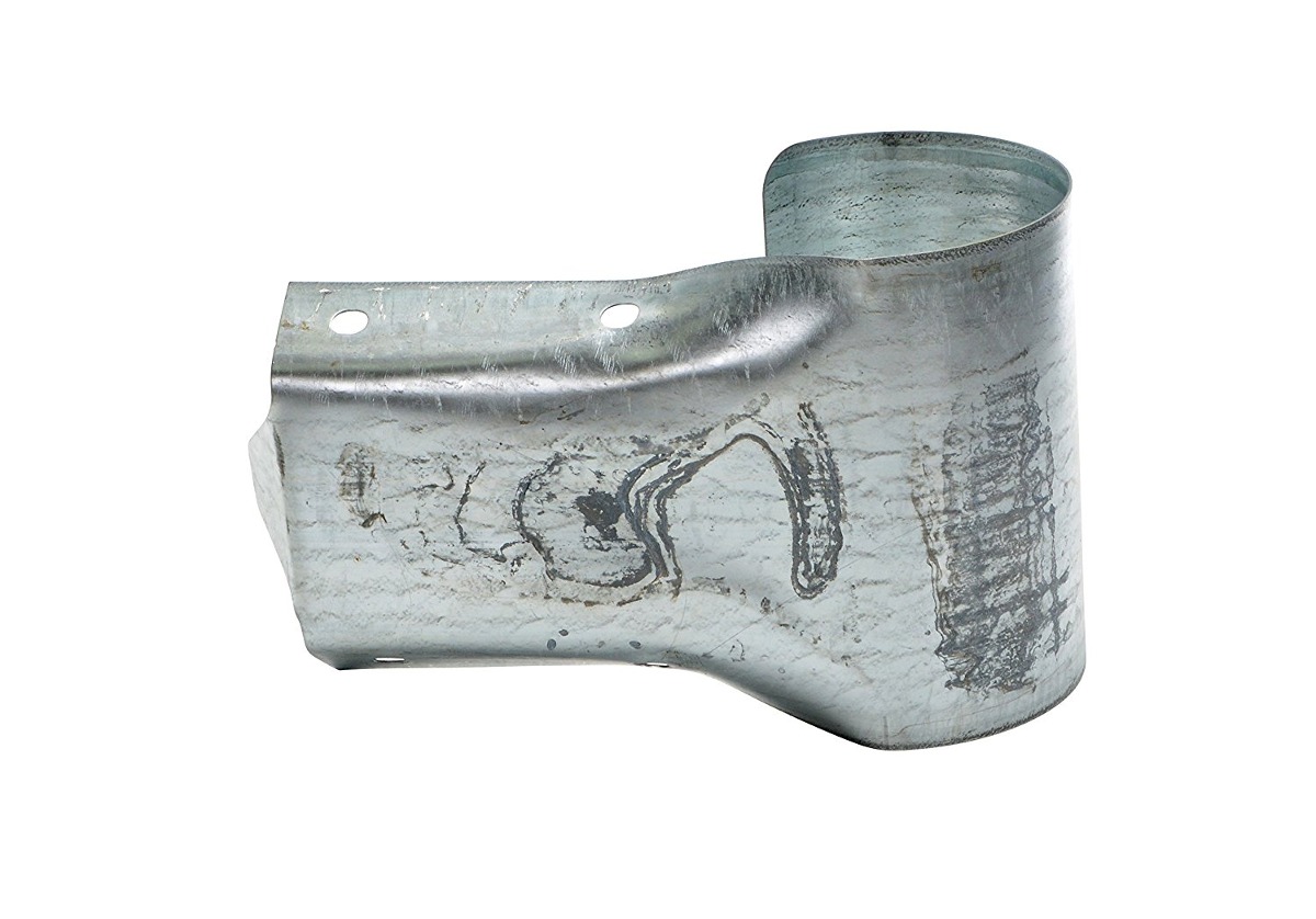 Vestil Gr-bg Buffer End Guardia, 48  Longitud, 16  Altura, 1