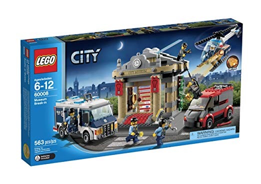 Lego City Police Museo De Rodaje Del 60008