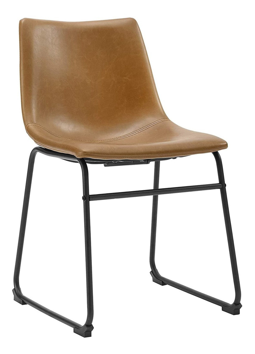 Walker Edison - Douglas Urban - Juego De 2 Sillas De Piel Si