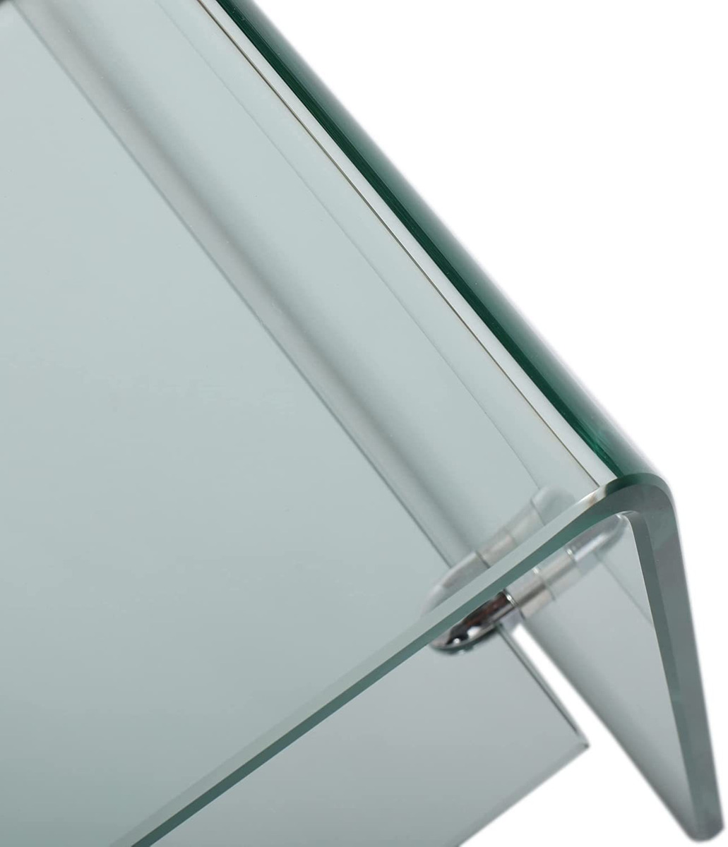 Christopher Knight Home Bartlet - Soporte Para Tv De Cristal