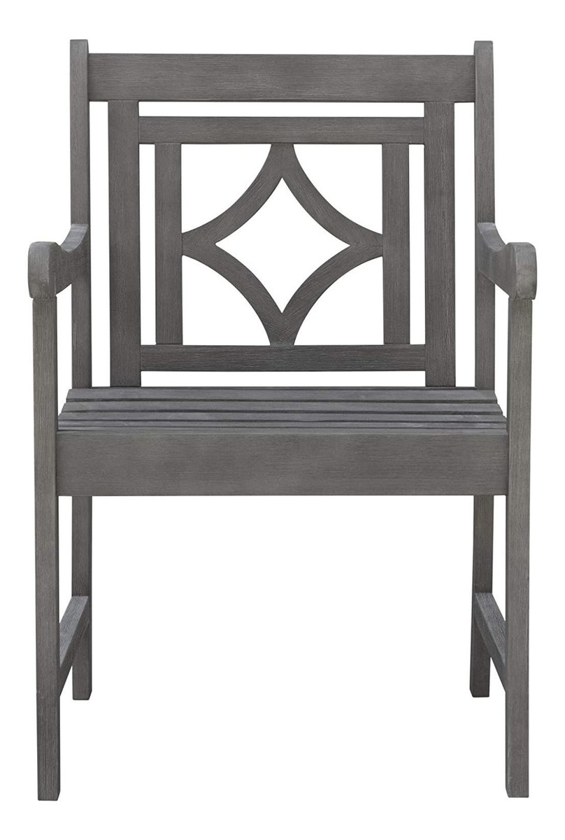 Vifah V1826 Renaissance - Sillón De Comedor De Madera Dura R