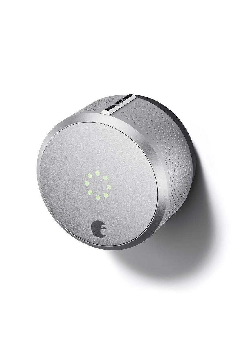 Agosto Smart Lock Segunda Generación - Plata, Funciona Con A
