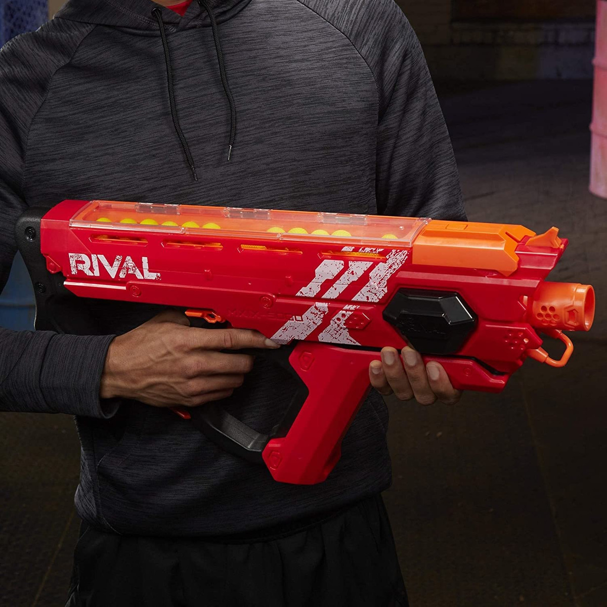Nerf Perses Mxix-5000 Rival Pistola Motorizada (rojo) – Sist