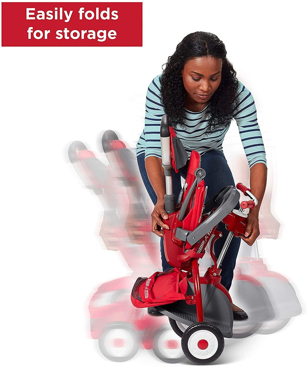 Triciclo Grande Triciclo Radio Flyer Rojo Radio Flyer Deluxe Ez