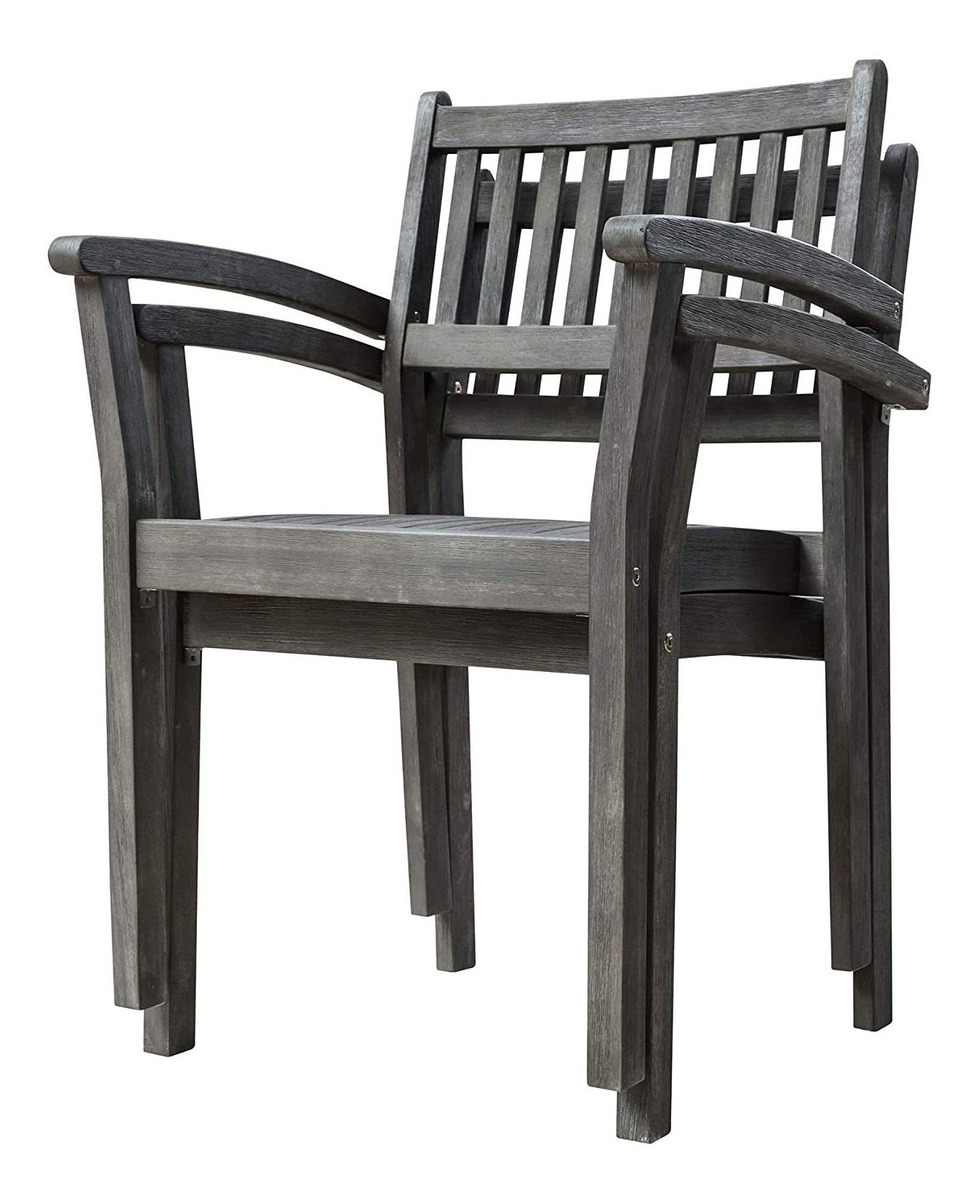 Vifah Renaissance - Juego De Comedor Para Exteriores (madera