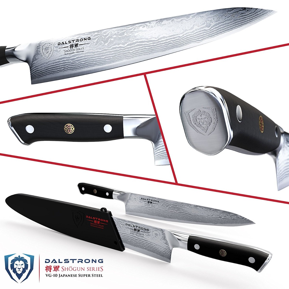 Dalstrong Cuchillo Chef - Shogun Serie Gyuto - Vg10 - 9.5 (